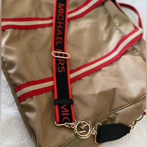 Bundle! Michael Kors Strap and duffle bag (unbranded)